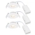 Zestaw 3 opraw wpuszczanych białych 3xLED 4,8W Moodmaker™ Monolo NO2510310101 - Nordlux